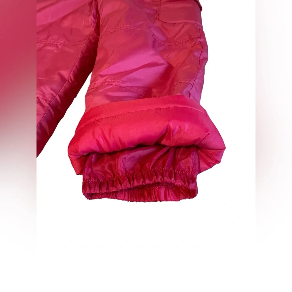 Carter’s Girls Pink Winter Coat & Snow Pants Set Size 5-6 Water-Resistant NWOT